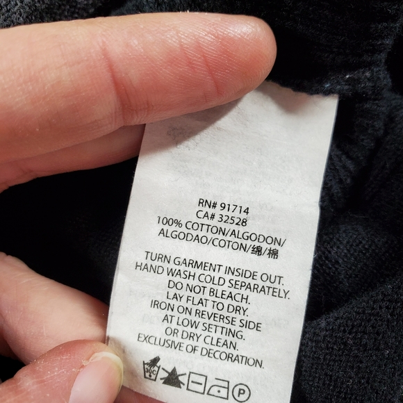 Armani Exchange Black and Gray Sweater - Picture 5 of 6